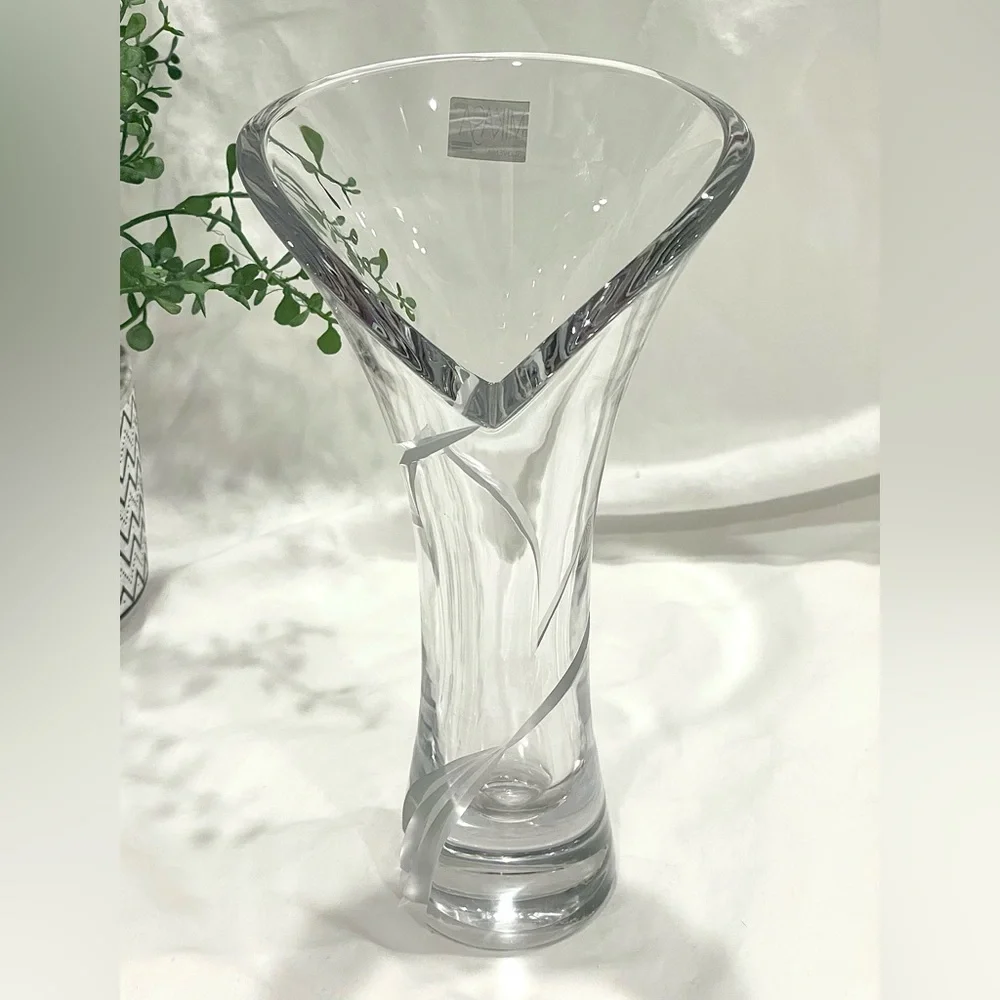 Vintage Mikasa Leaded Crystal Curtain Call 8½